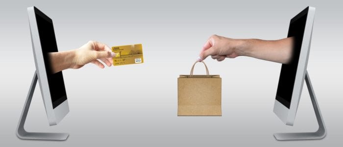 shopping via a computer